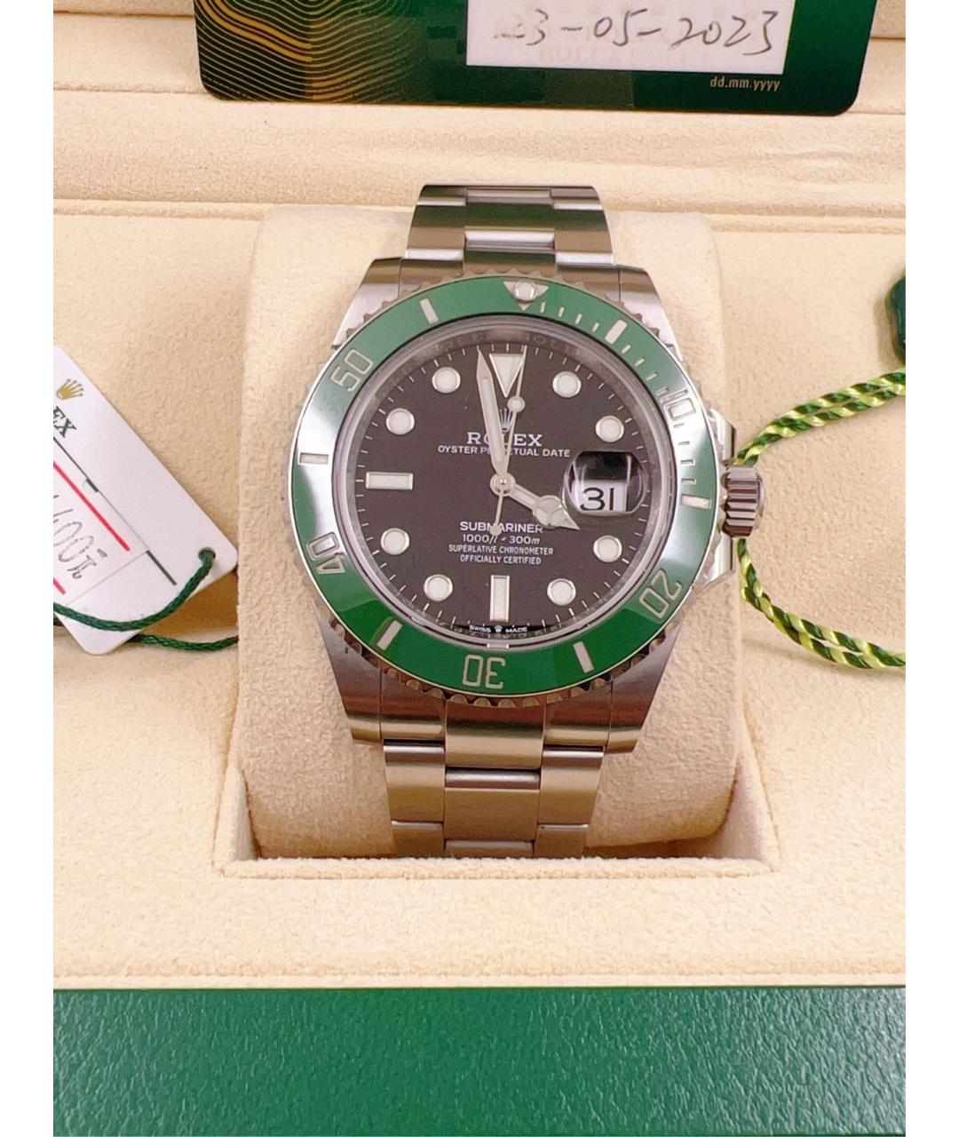 ROLEX Черные часы, фото 9