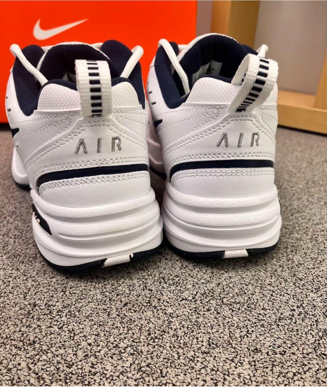 NIKE Белые кроссовки из искусственной кожи, фото 3