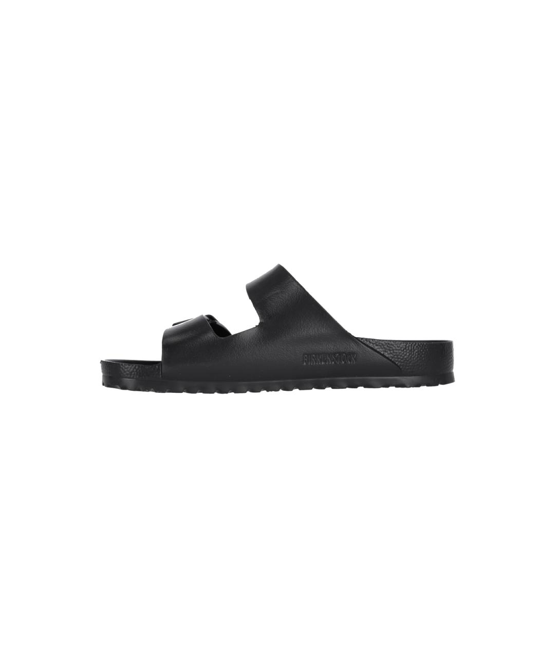 BIRKENSTOCK Черные бархатные шлепанцы, фото 3