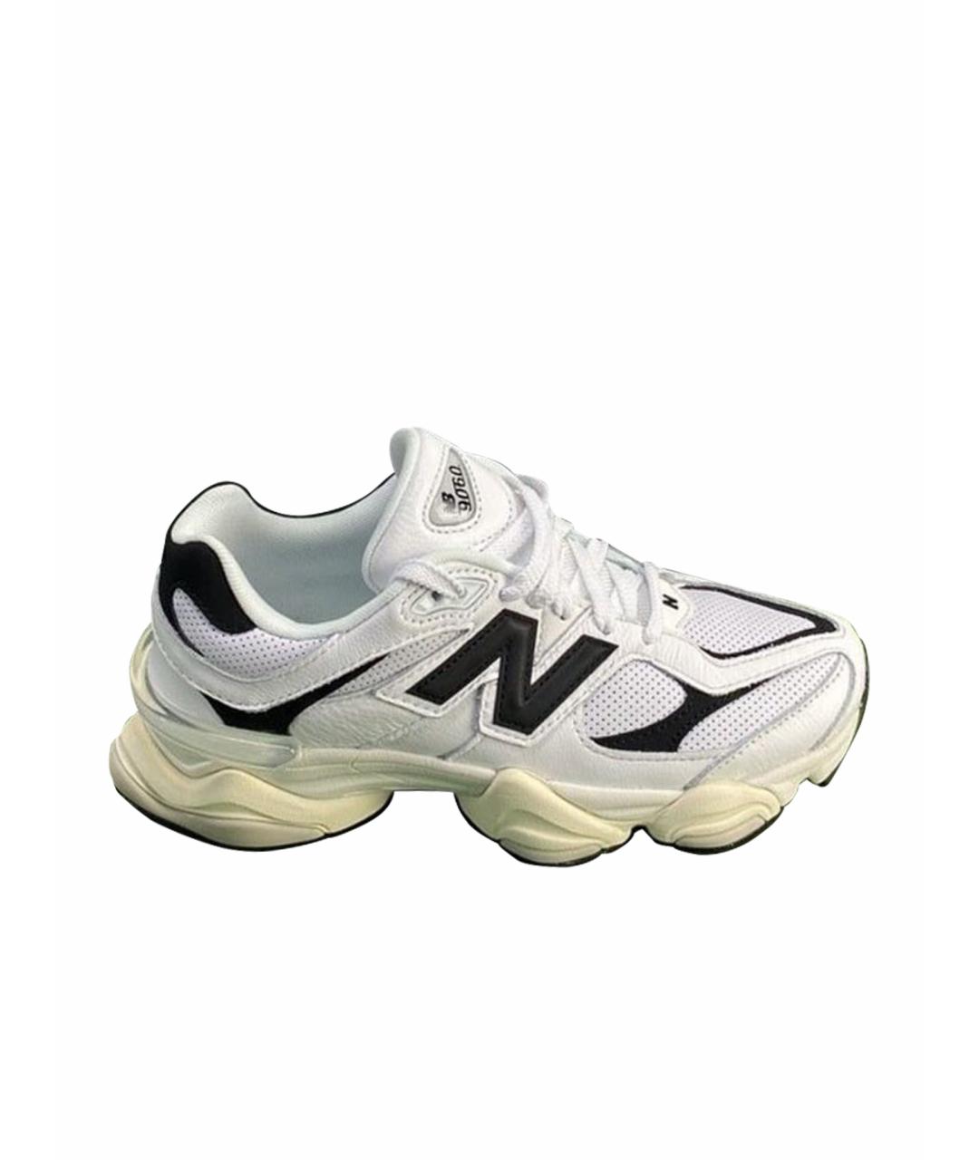 NEW BALANCE Белые кожаные кроссовки, фото 1