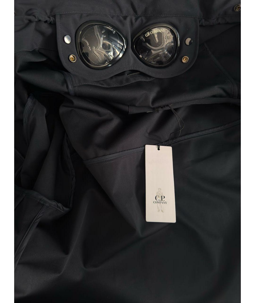 CP COMPANY Синяя полиэстеровая куртка, фото 3