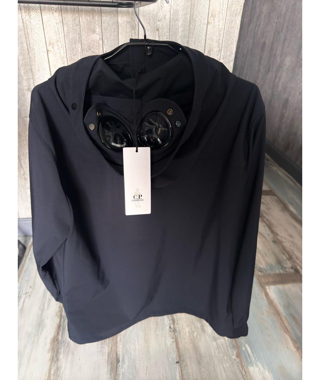 CP COMPANY Синяя полиэстеровая куртка, фото 2