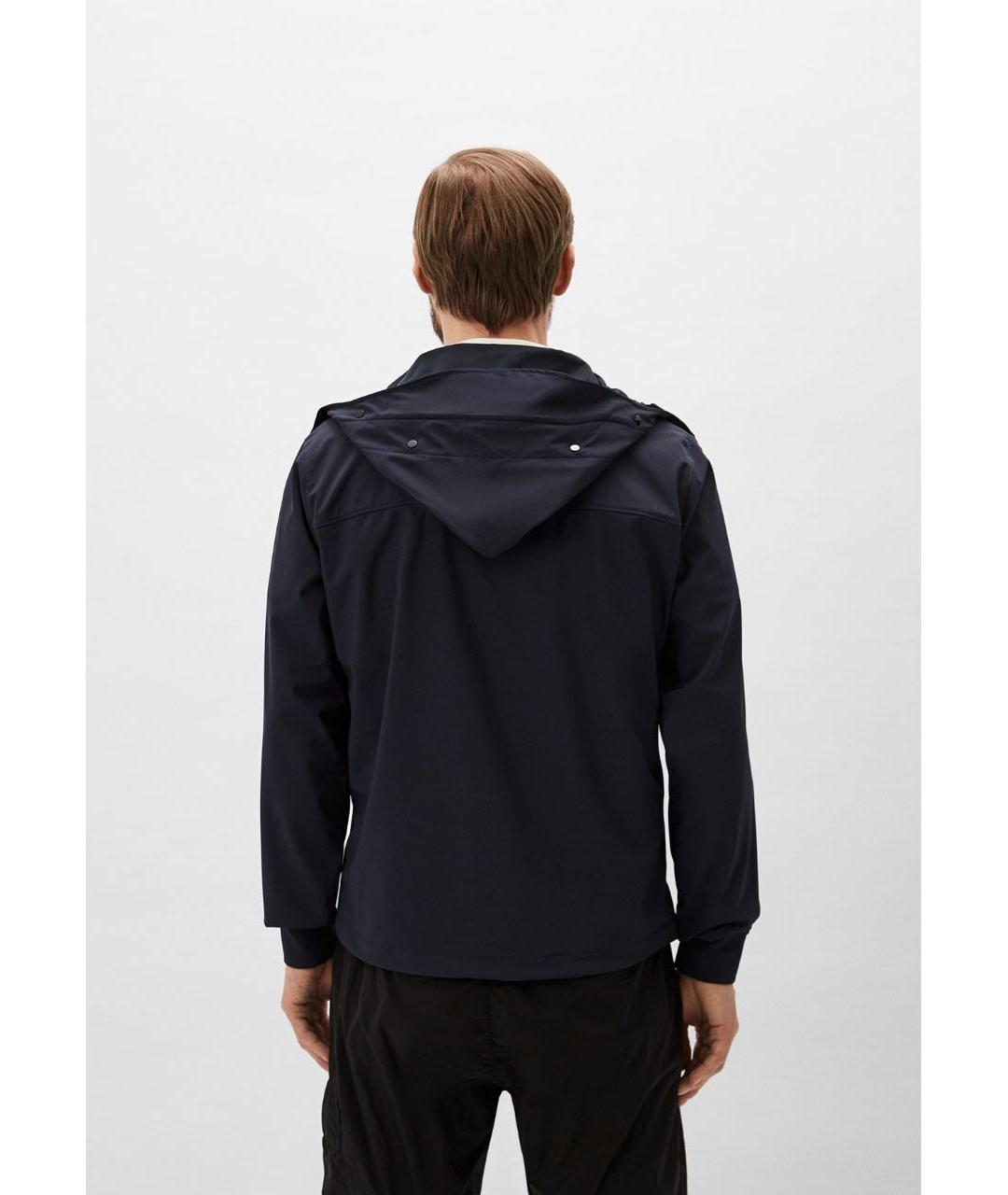 CP COMPANY Синяя полиэстеровая куртка, фото 6