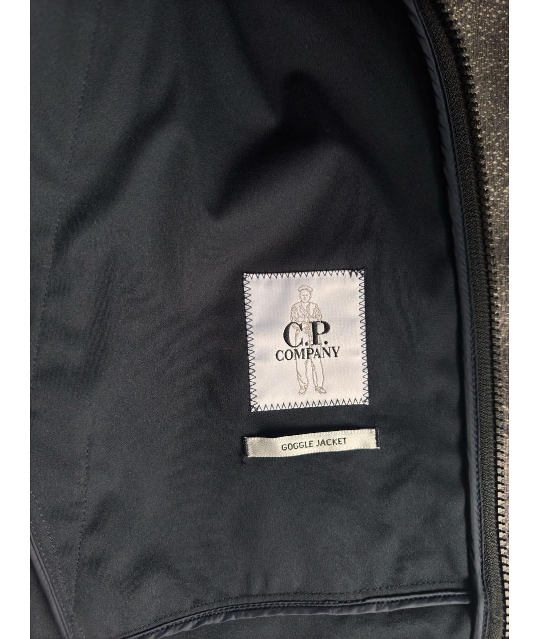 CP COMPANY Синяя полиэстеровая куртка, фото 4
