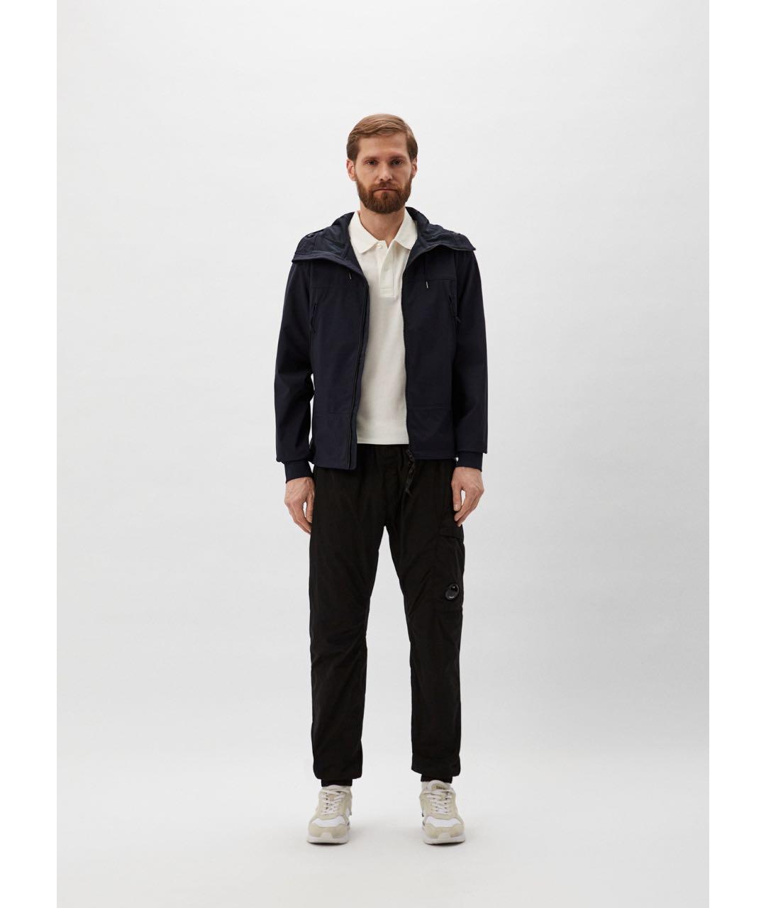 CP COMPANY Синяя полиэстеровая куртка, фото 8