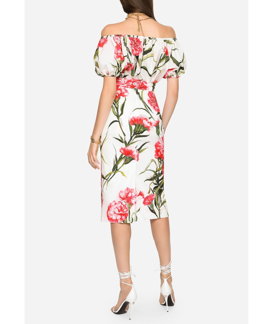 DOLCE&GABBANA Мульти хлопковая блузы, фото 3