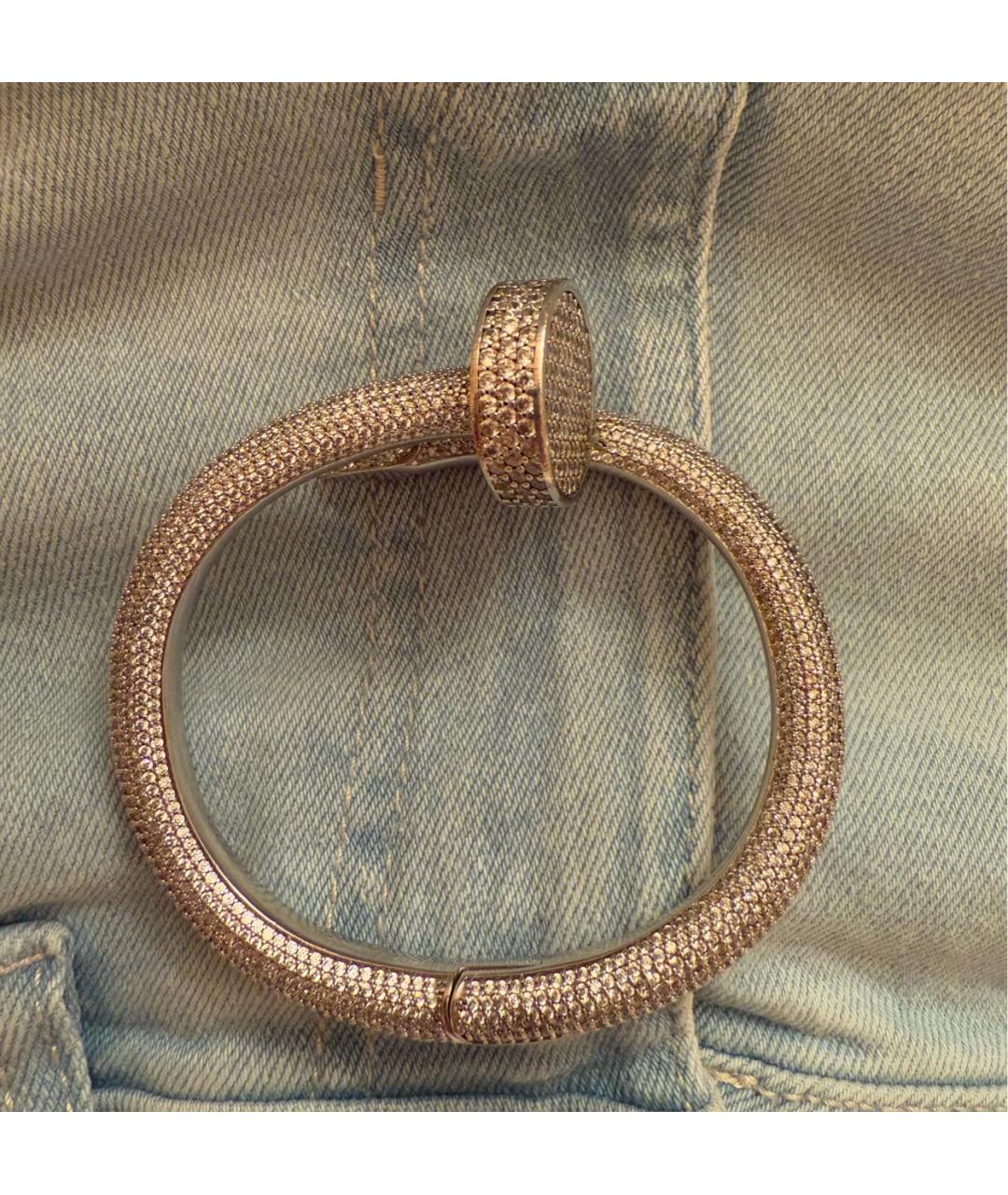 CARTIER Серебрянный браслет из белого золота, фото 9