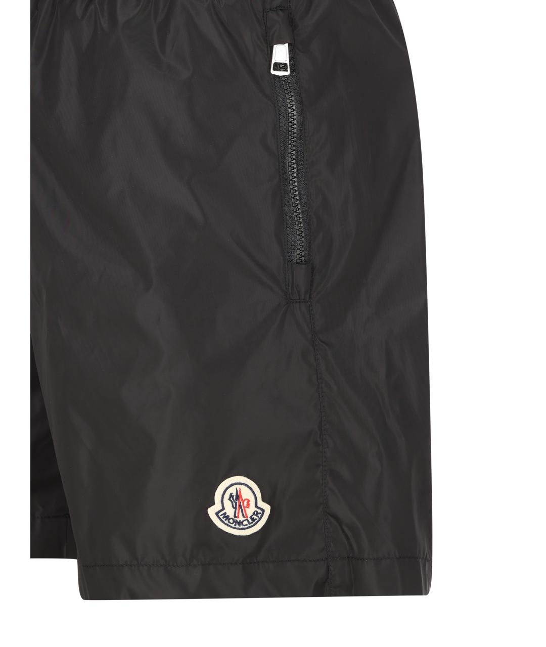 MONCLER Черные шорты, фото 2