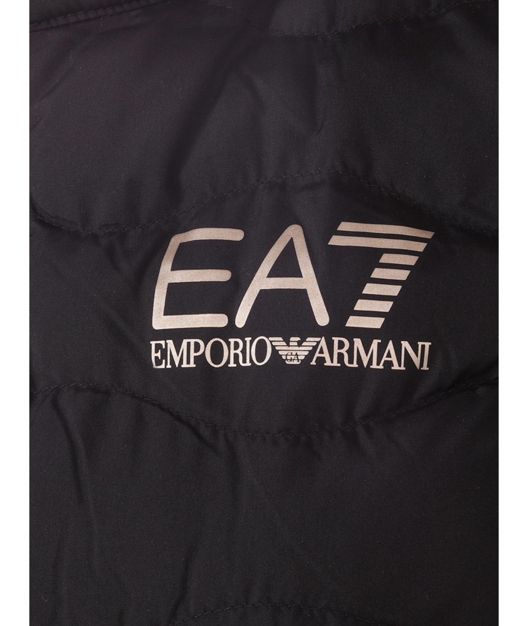 EMPORIO ARMANI Черный жилет, фото 3