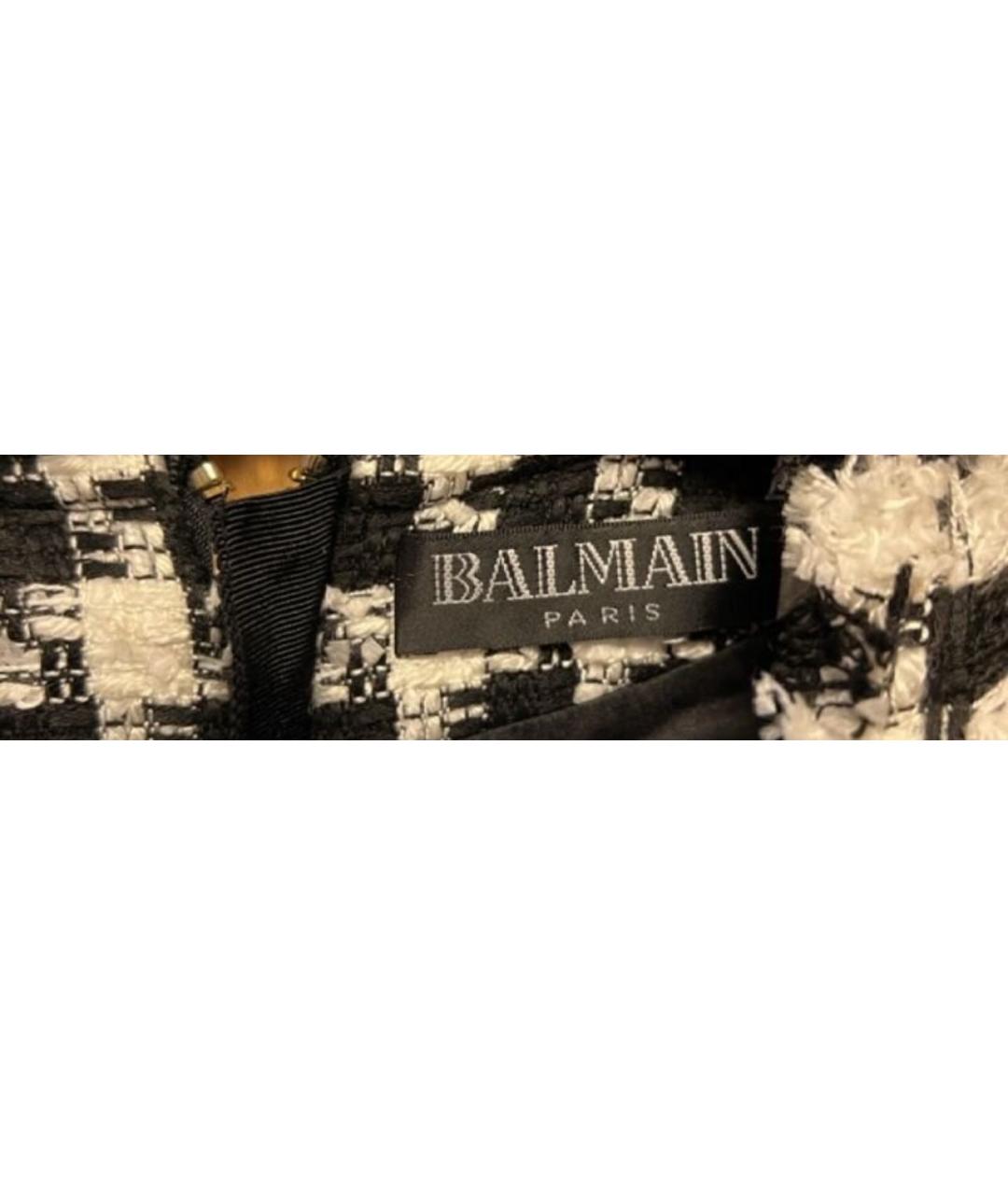 BALMAIN Мульти твидовый костюм с юбками, фото 4