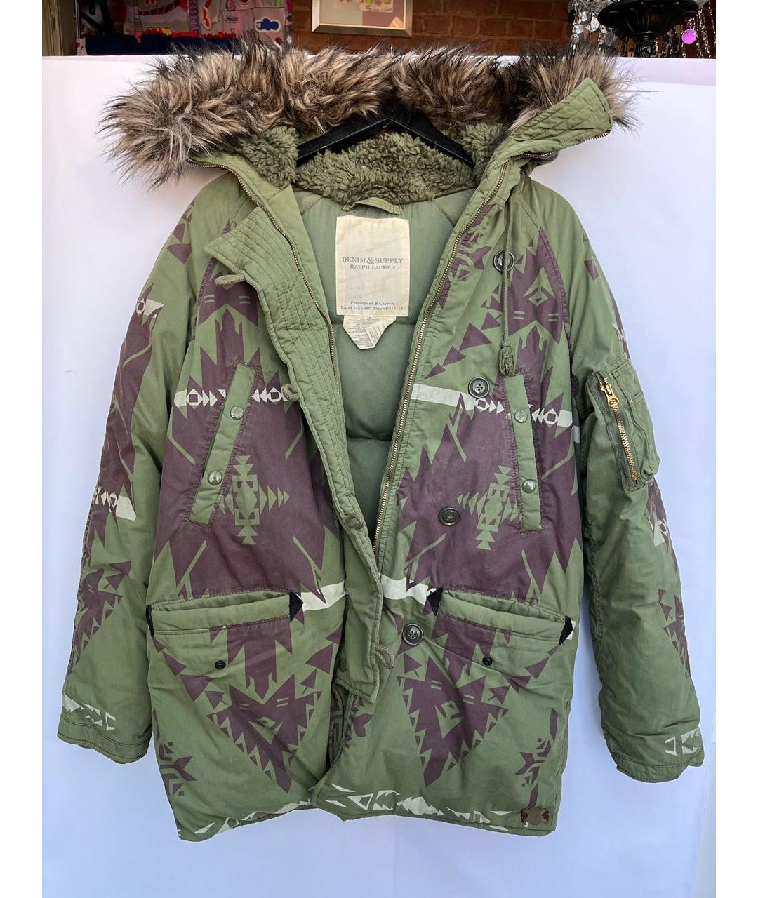 RALPH LAUREN Зеленая деним парка, фото 7