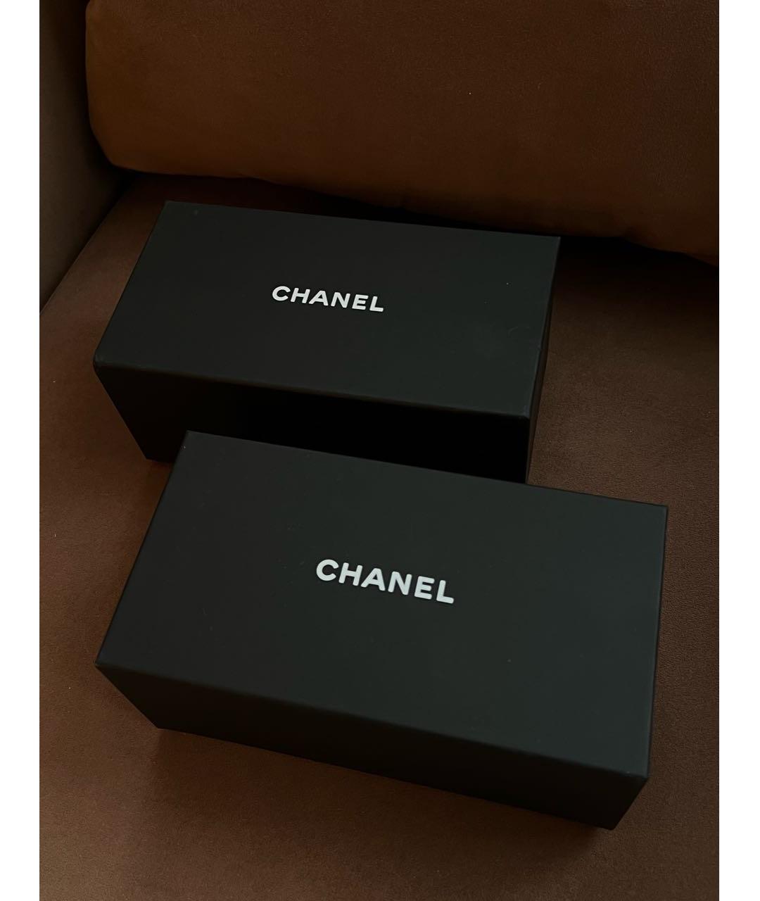 CHANEL Черные солнцезащитные очки, фото 4