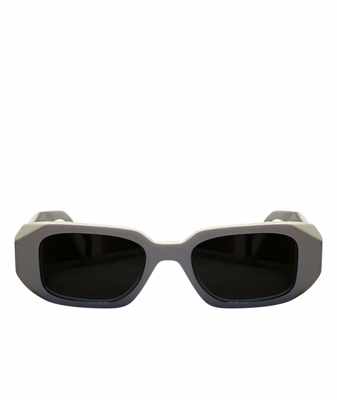 PRADA Белые пластиковые солнцезащитные очки, фото 1