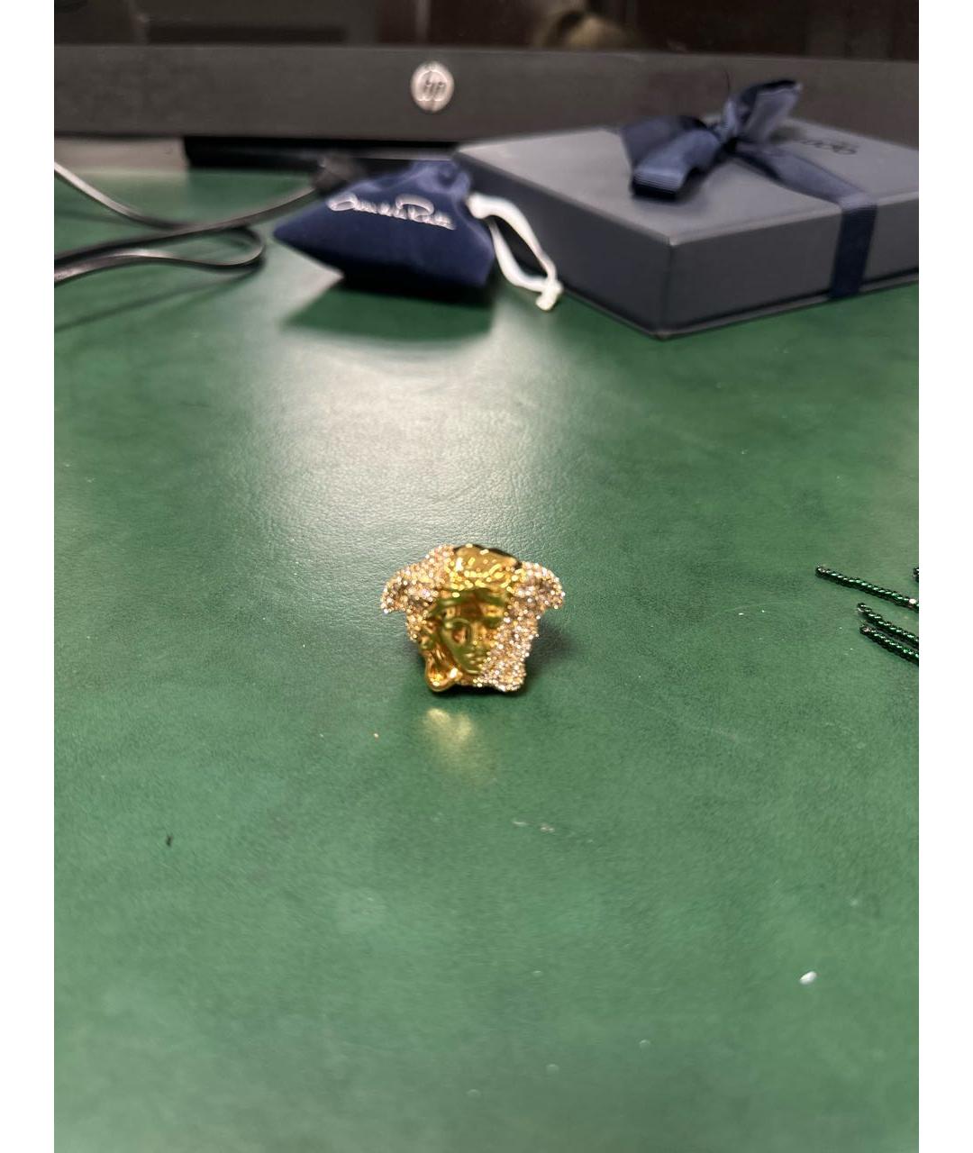 VERSACE Золотое кольцо, фото 4