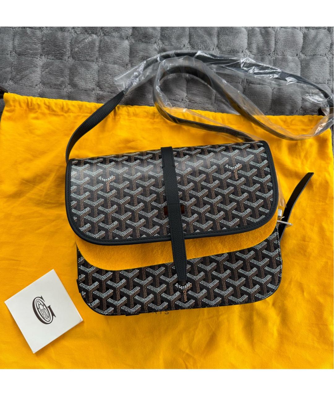 GOYARD Черная сумка на плечо, фото 2