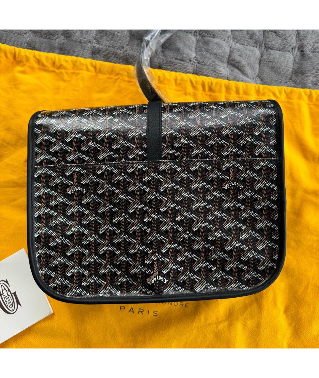 GOYARD Черная сумка на плечо, фото 4