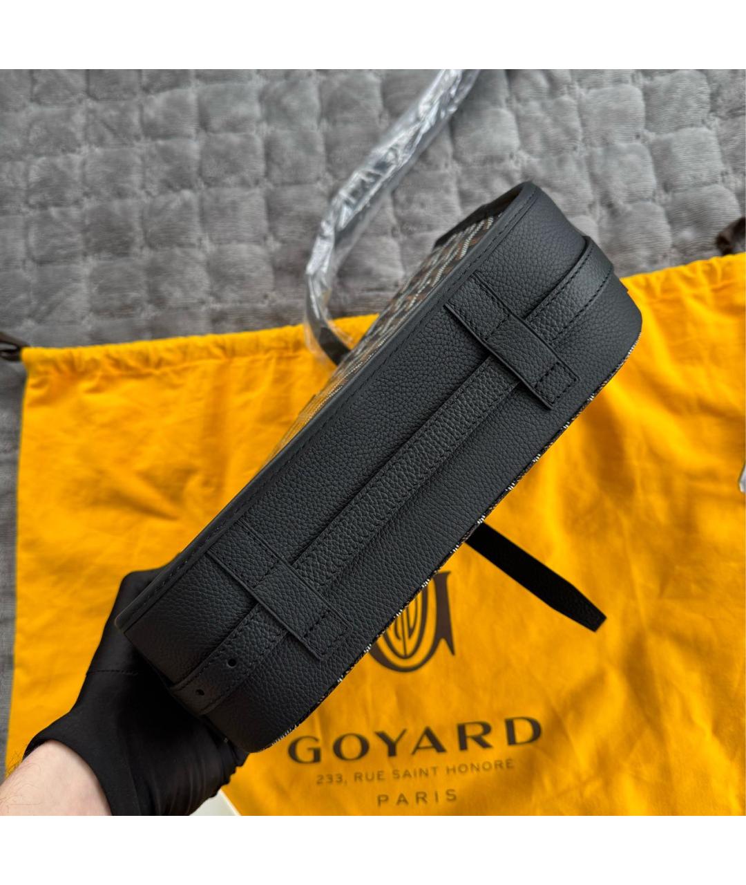 GOYARD Черная сумка на плечо, фото 6