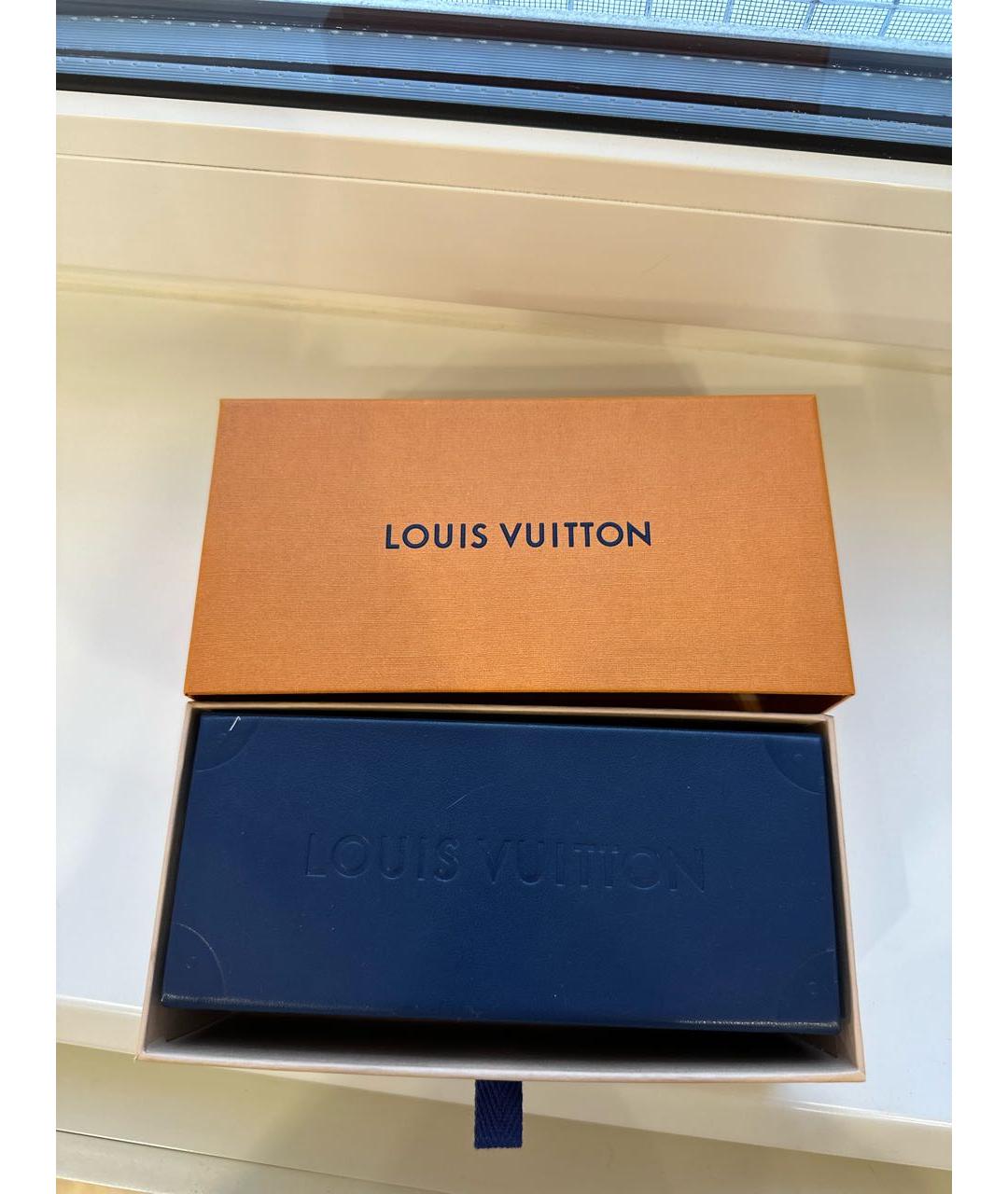 LOUIS VUITTON Черные пластиковые солнцезащитные очки, фото 4