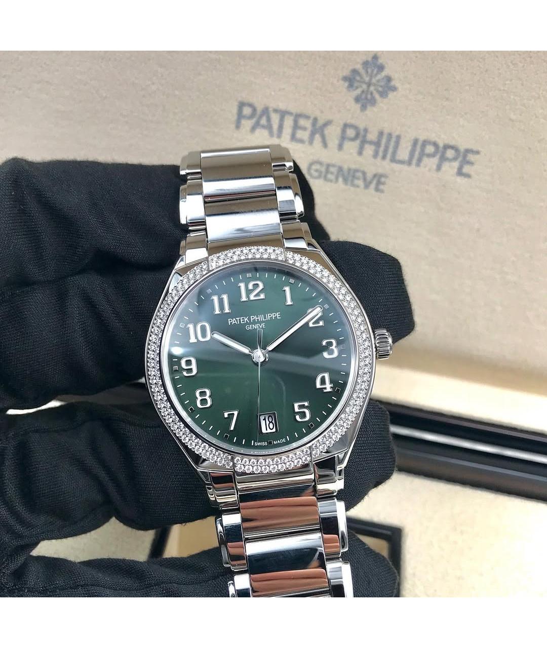 PATEK PHILIPPE Зеленые часы, фото 3