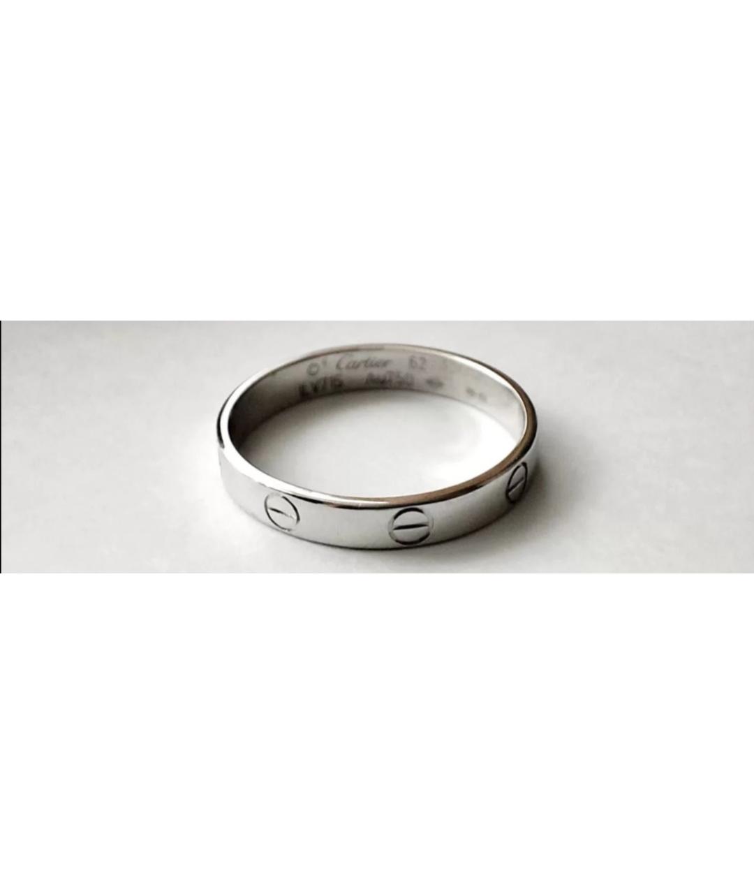 CARTIER Белое кольцо из белого золота, фото 4