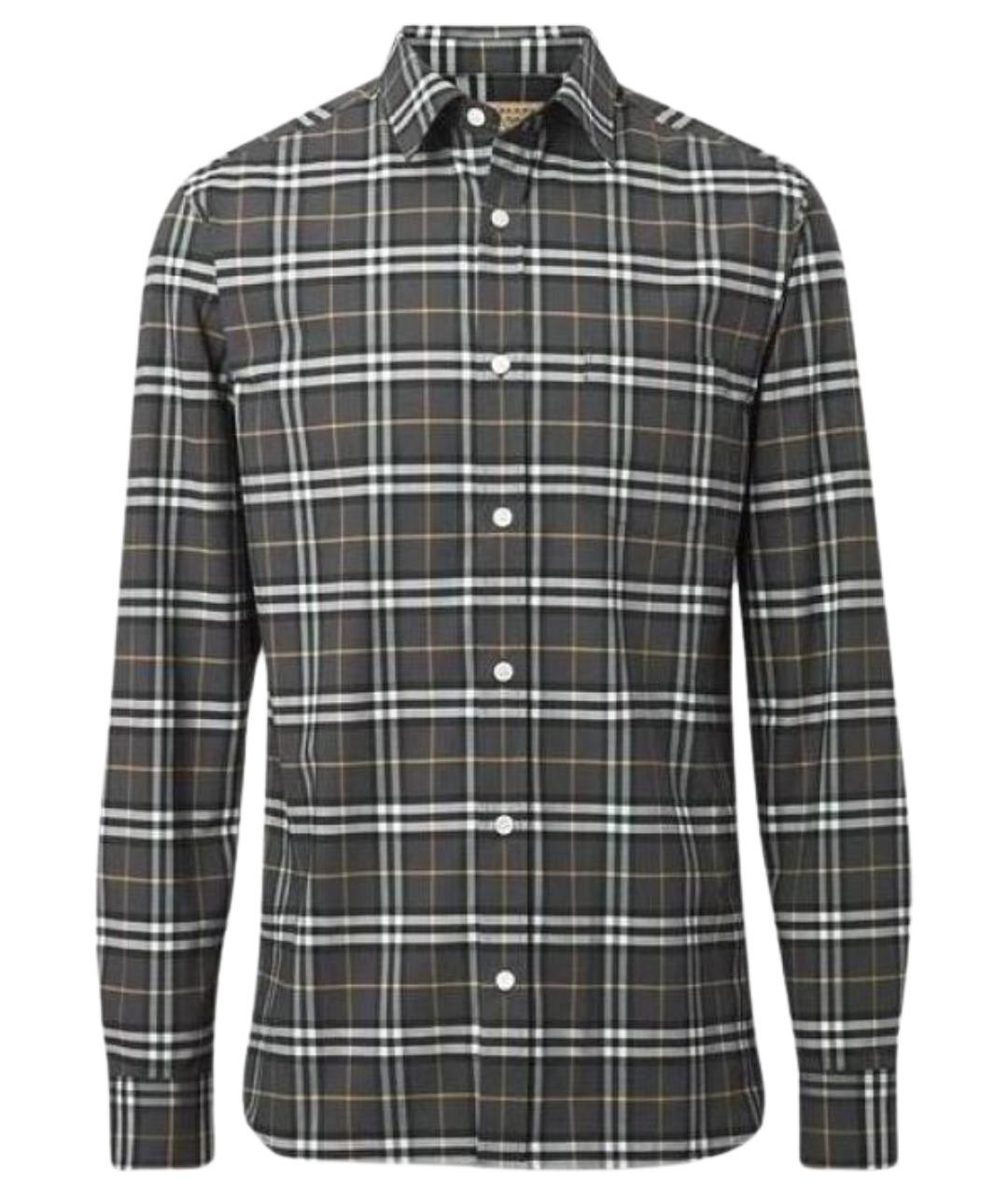 BURBERRY Мульти хлопковая кэжуал рубашка, фото 1