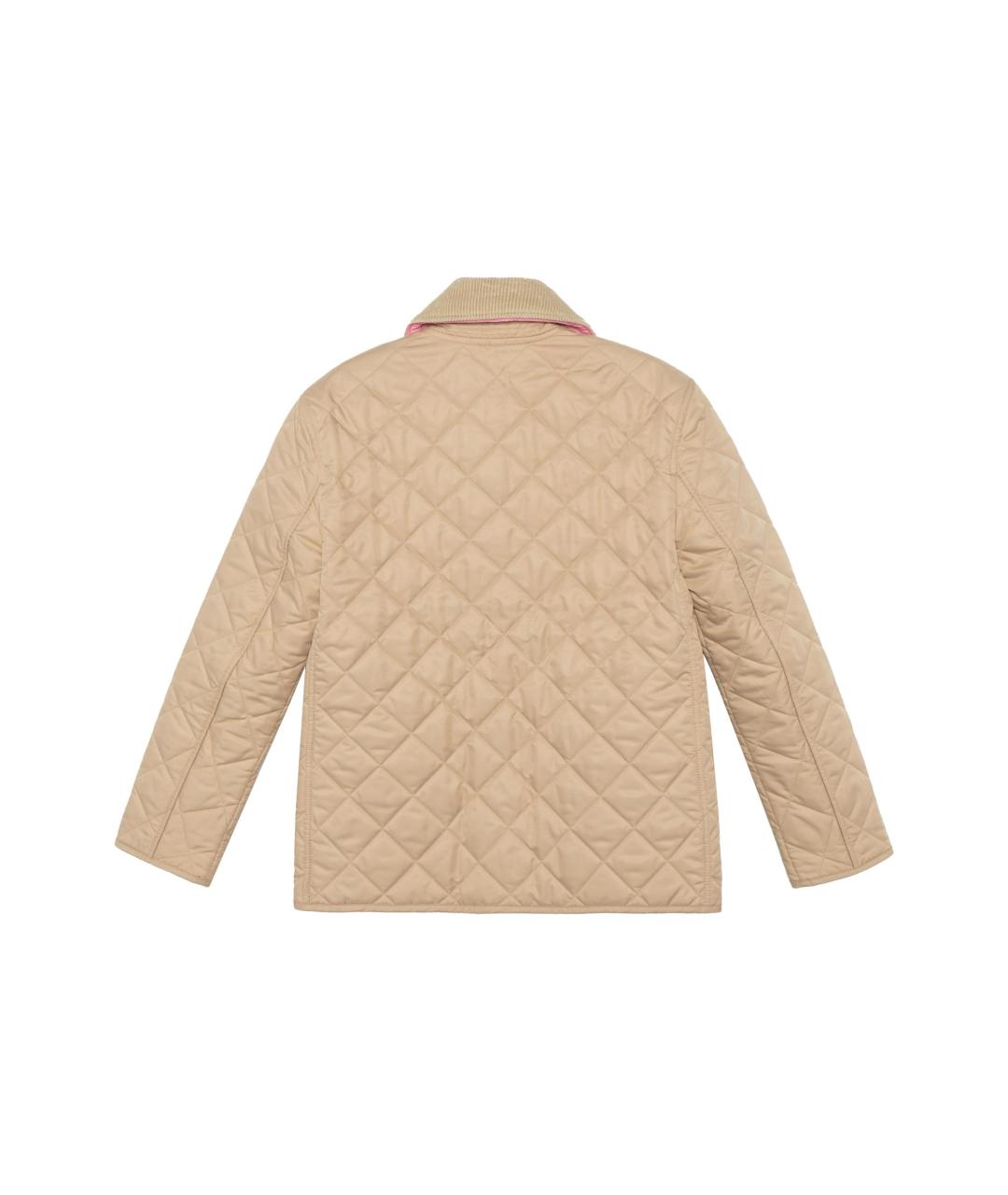 BURBERRY Бежевая куртка, фото 2