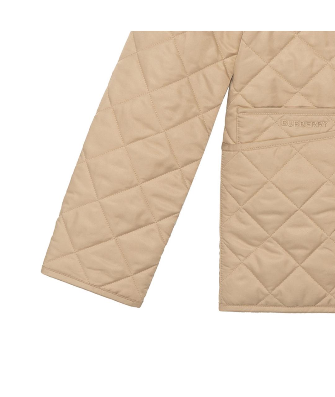 BURBERRY Бежевая куртка, фото 4