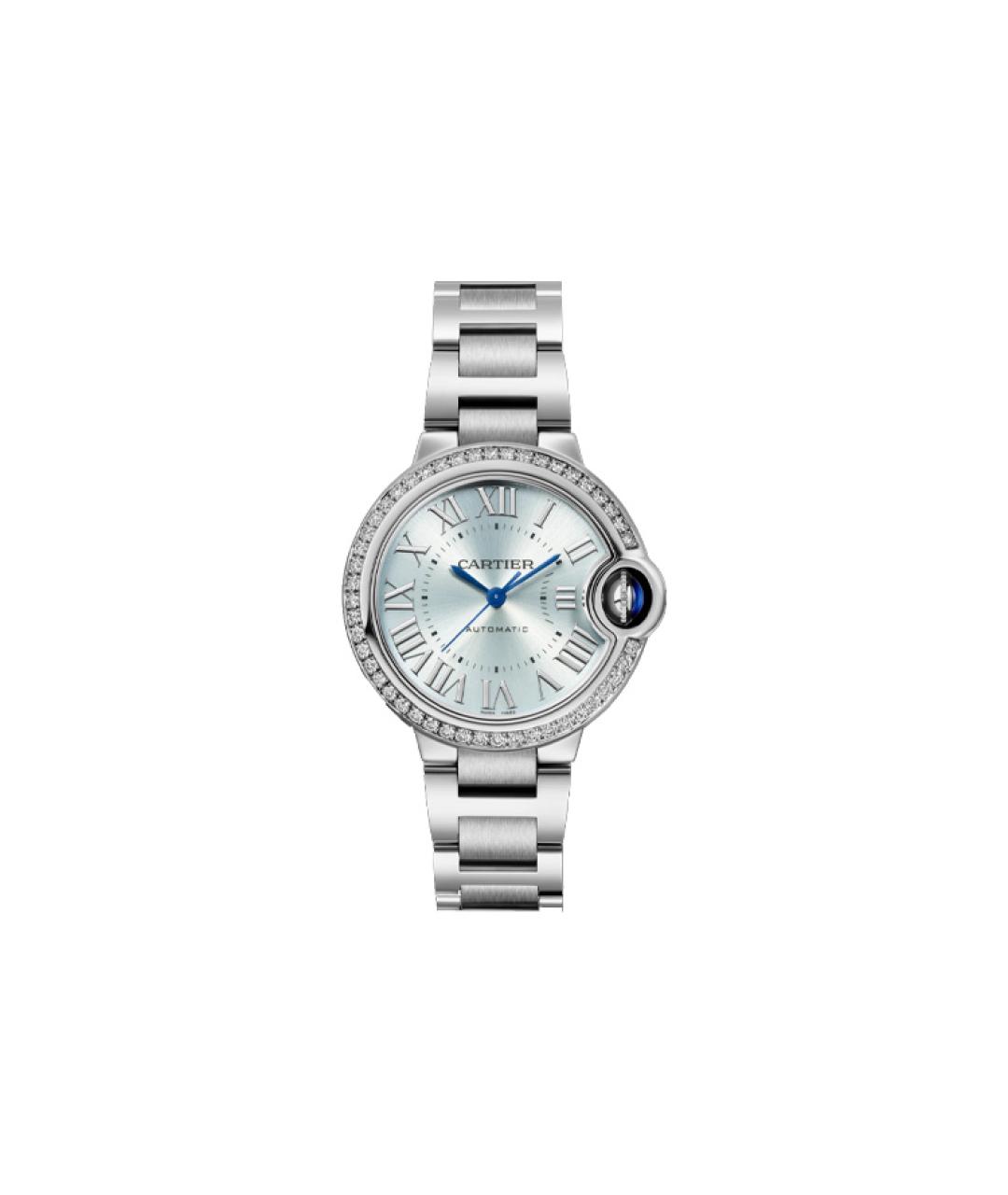 CARTIER Серебряные металлические часы, фото 1