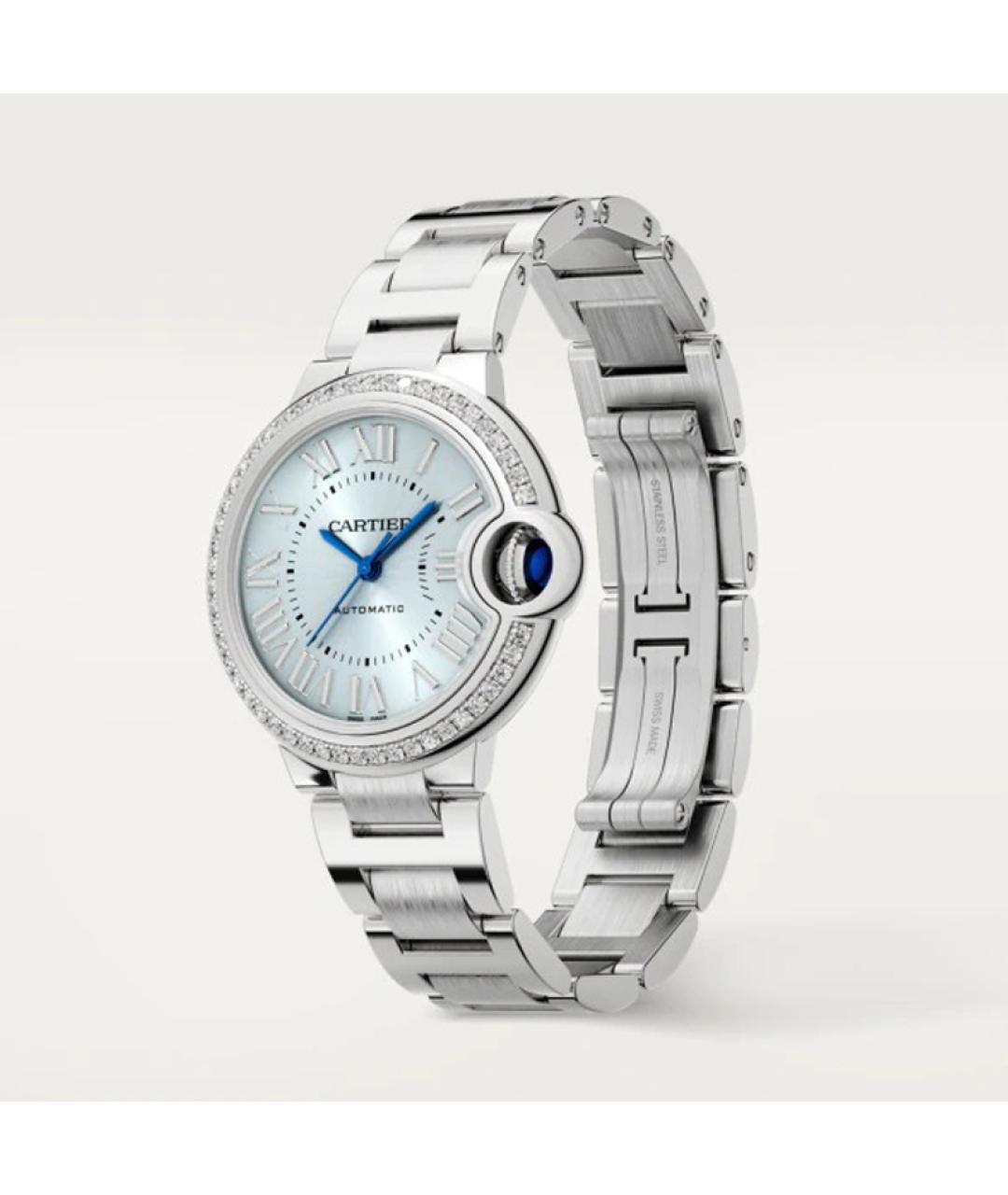 CARTIER Серебряные металлические часы, фото 3