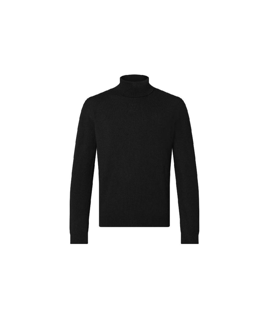 LOUIS VUITTON Черный джемпер / свитер, фото 1