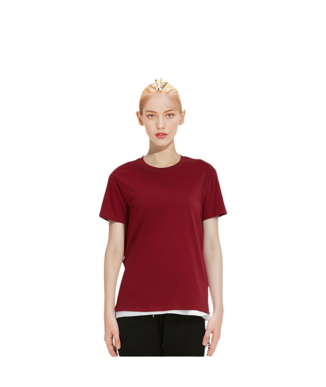 SKIMS Красная футболка, фото 4