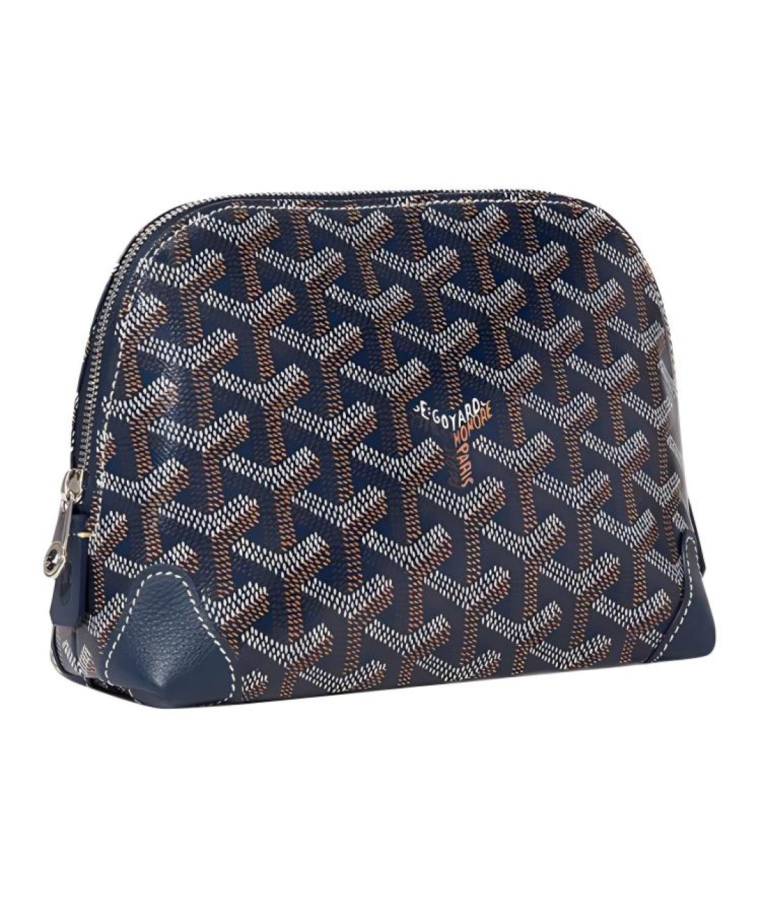 GOYARD Синяя косметичка, фото 2