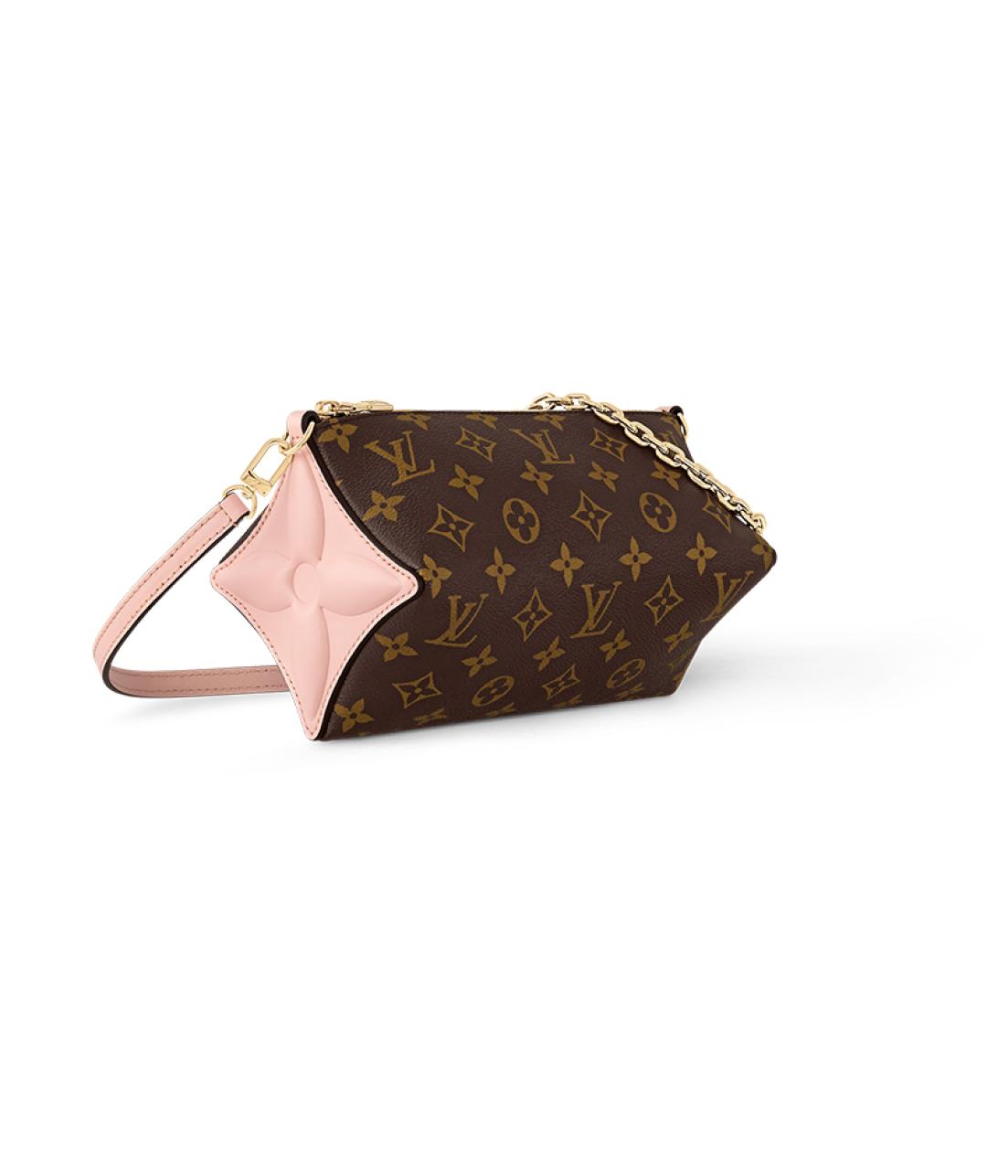 LOUIS VUITTON Коричневая сумка через плечо, фото 2