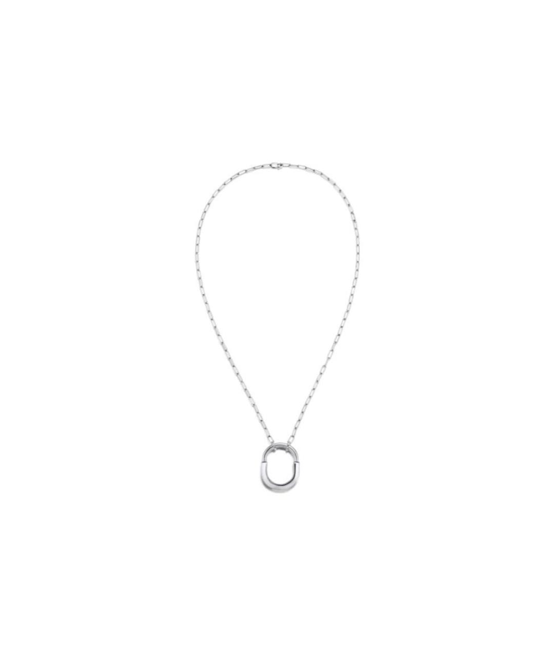 TIFFANY&CO Серебряная цепочка из белого золота, фото 3