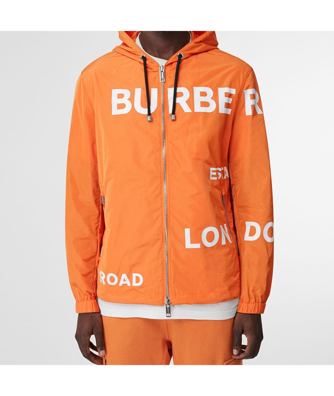 BURBERRY Оранжевая куртка, фото 3