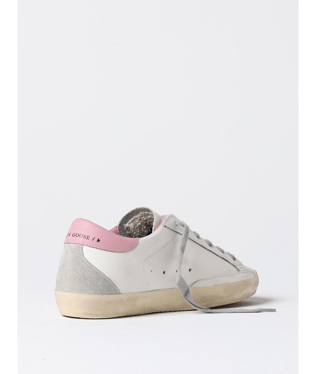 GOLDEN GOOSE DELUXE BRAND Белые кожаные кеды, фото 3