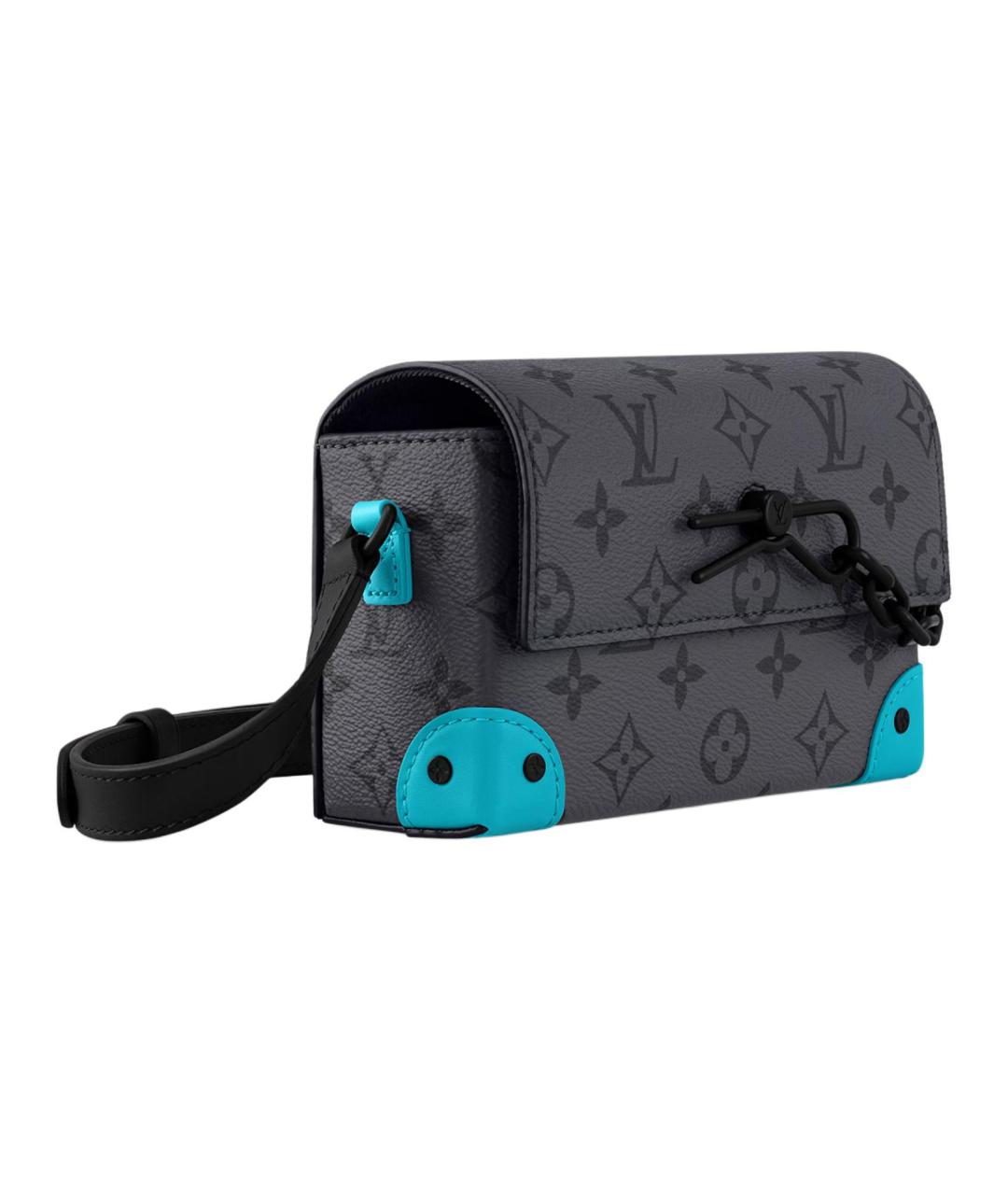 LOUIS VUITTON Серая сумка на плечо, фото 2