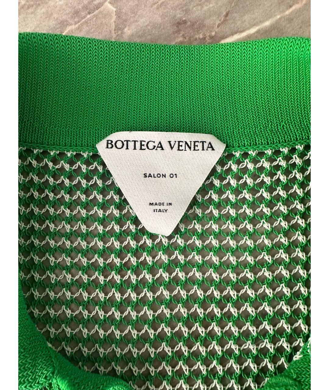 BOTTEGA VENETA Зеленая футболка, фото 3