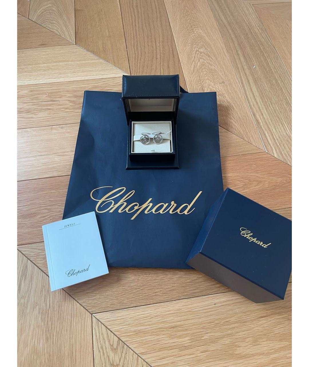 CHOPARD Серебряные металлические запонки, фото 4