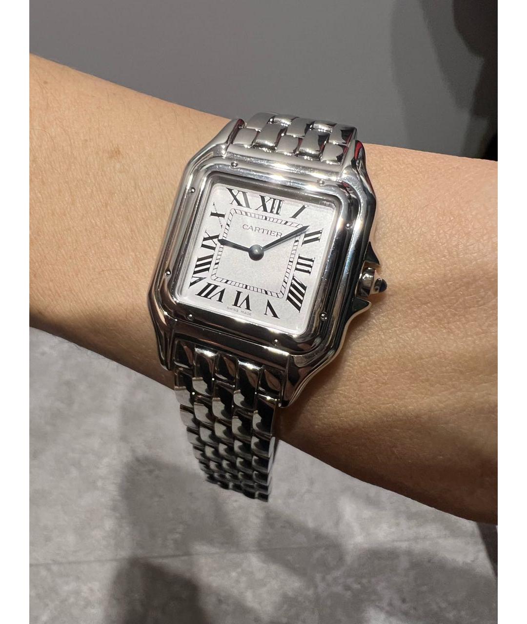 CARTIER Серебряные металлические часы, фото 2