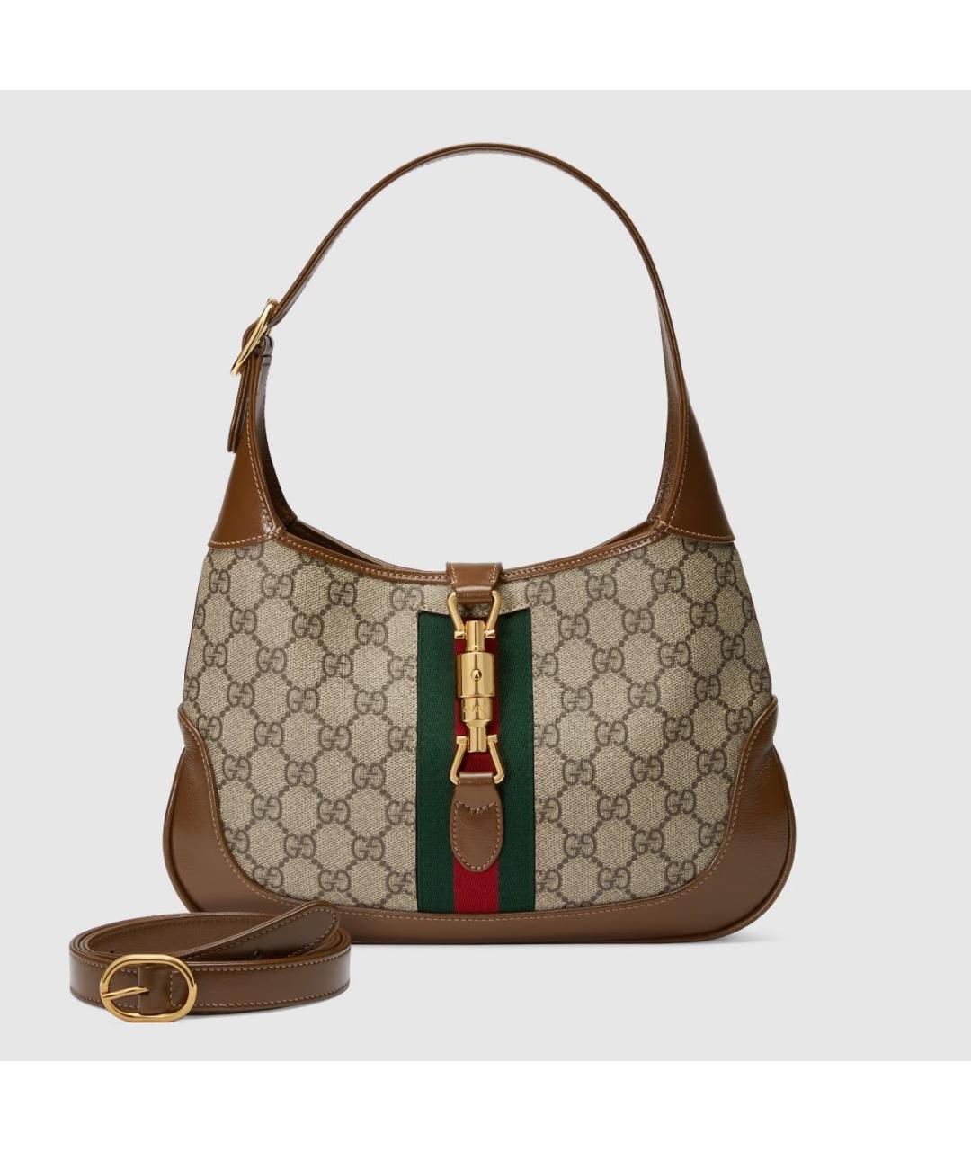 GUCCI Коричневая сумка с короткими ручками, фото 3