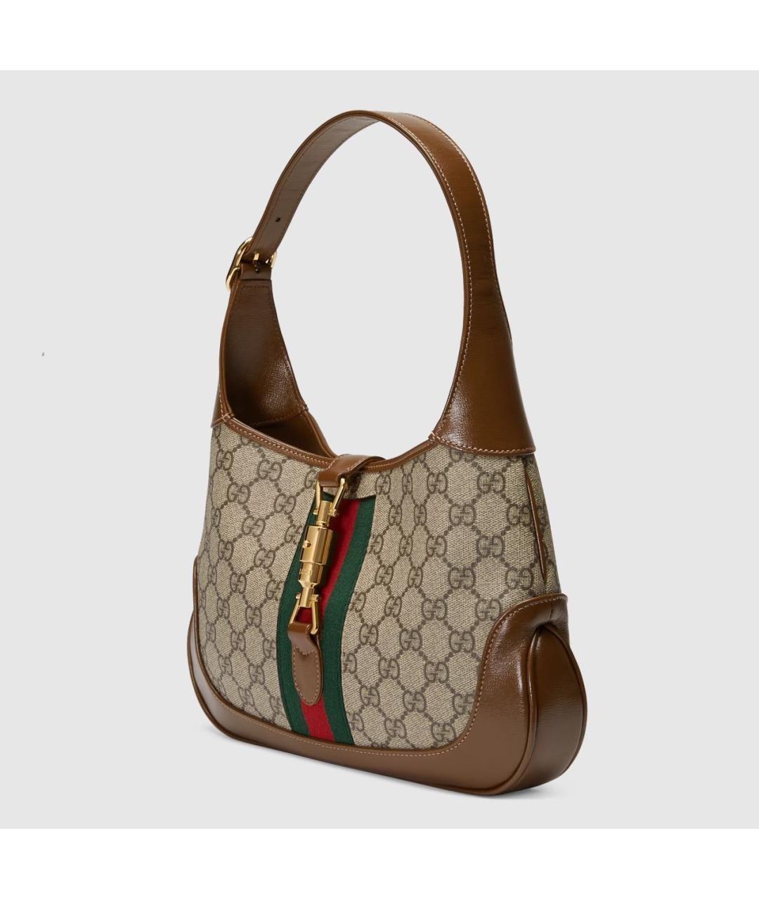 GUCCI Коричневая сумка с короткими ручками, фото 4