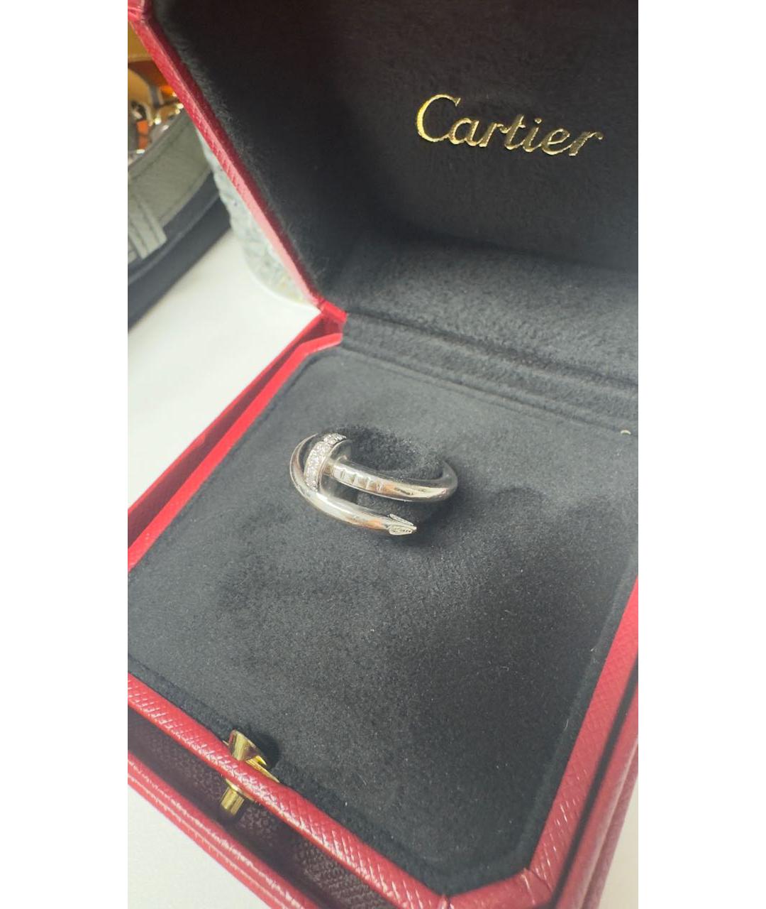 CARTIER Белое кольцо из белого золота, фото 6