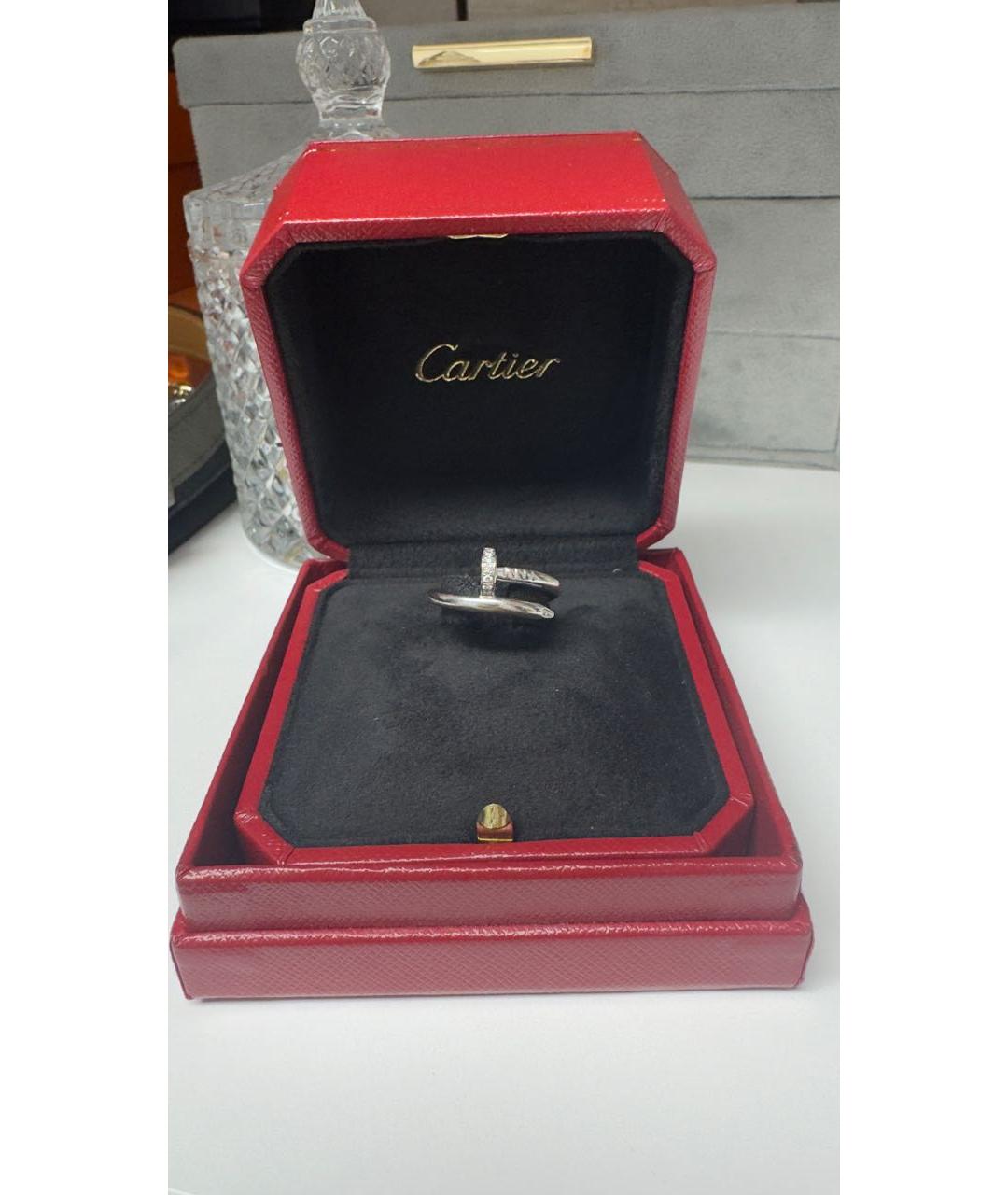 CARTIER Белое кольцо из белого золота, фото 5