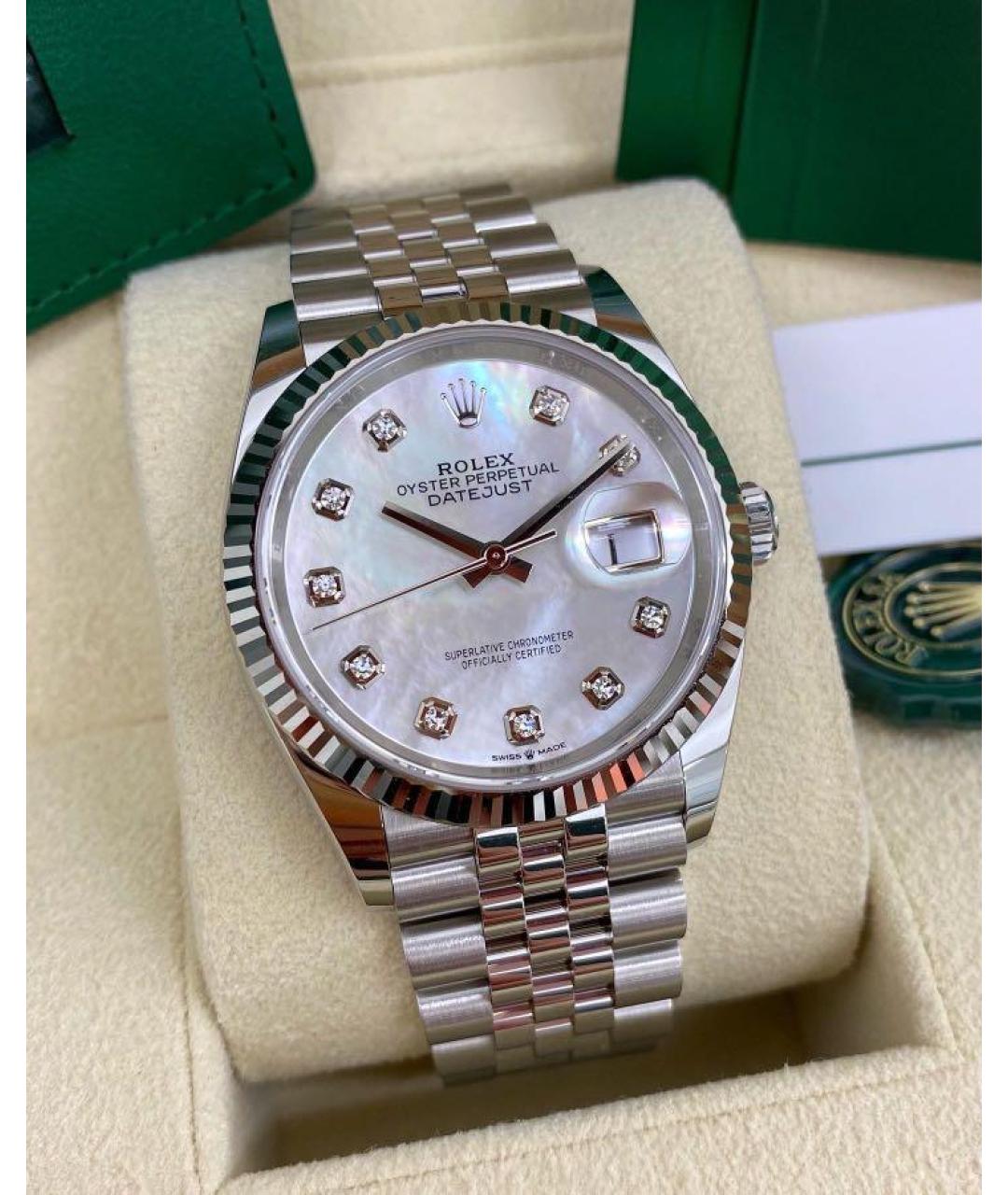 ROLEX Часы из белого золота, фото 2