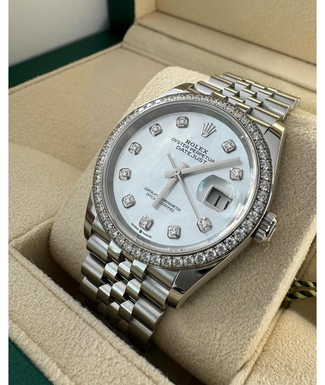 ROLEX Часы из белого золота, фото 6