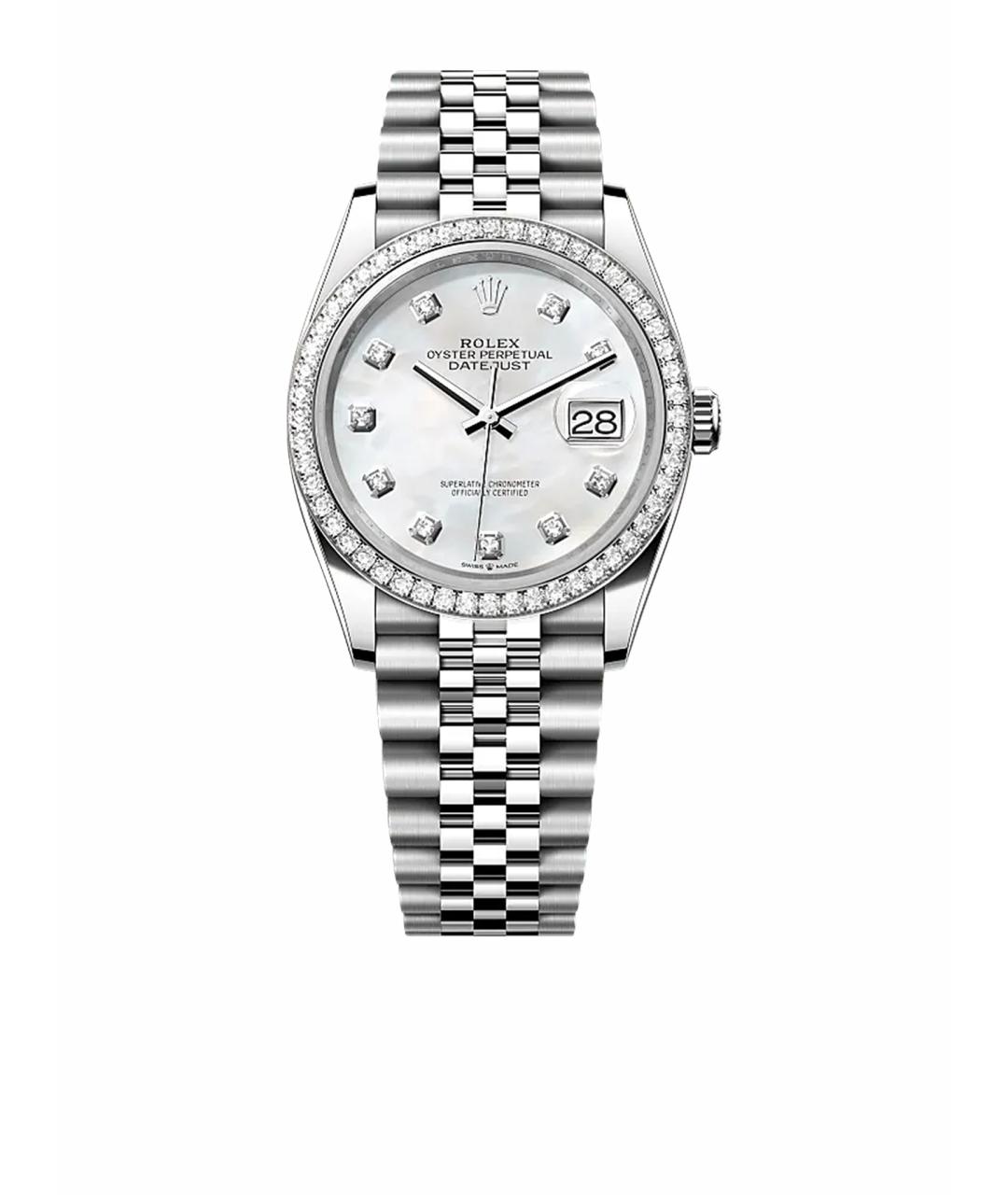 ROLEX Часы из белого золота, фото 1