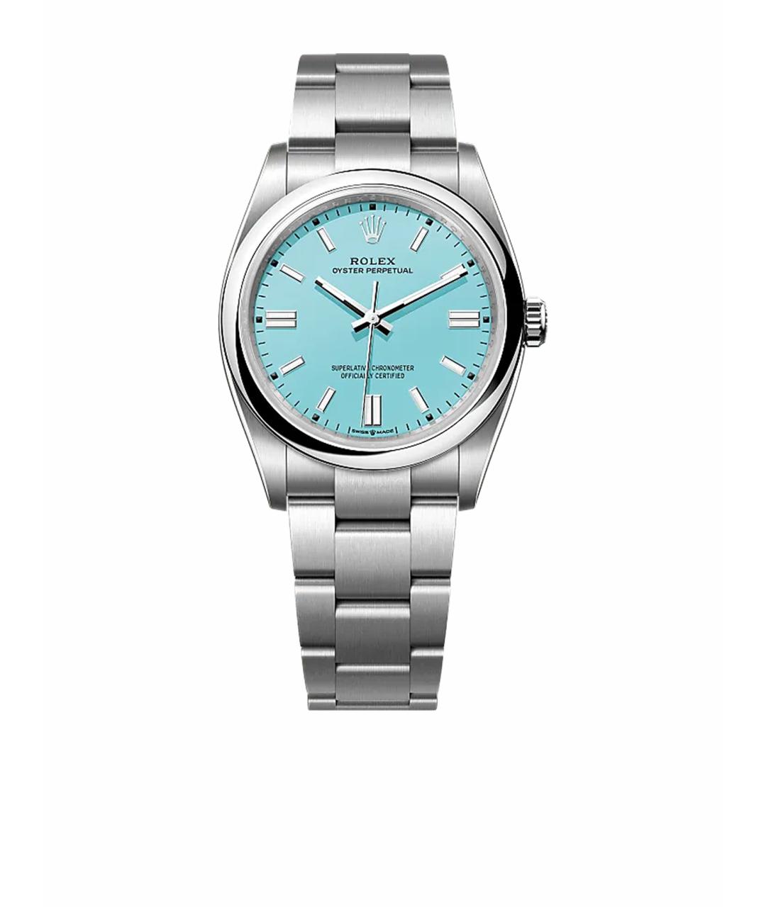 ROLEX Бирюзовые часы, фото 1
