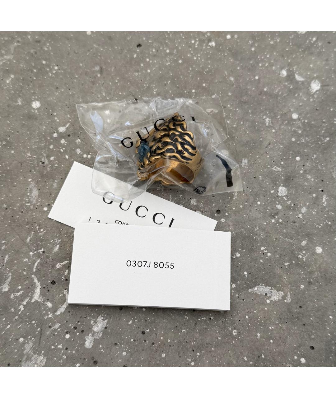 GUCCI Золотое кольцо, фото 6