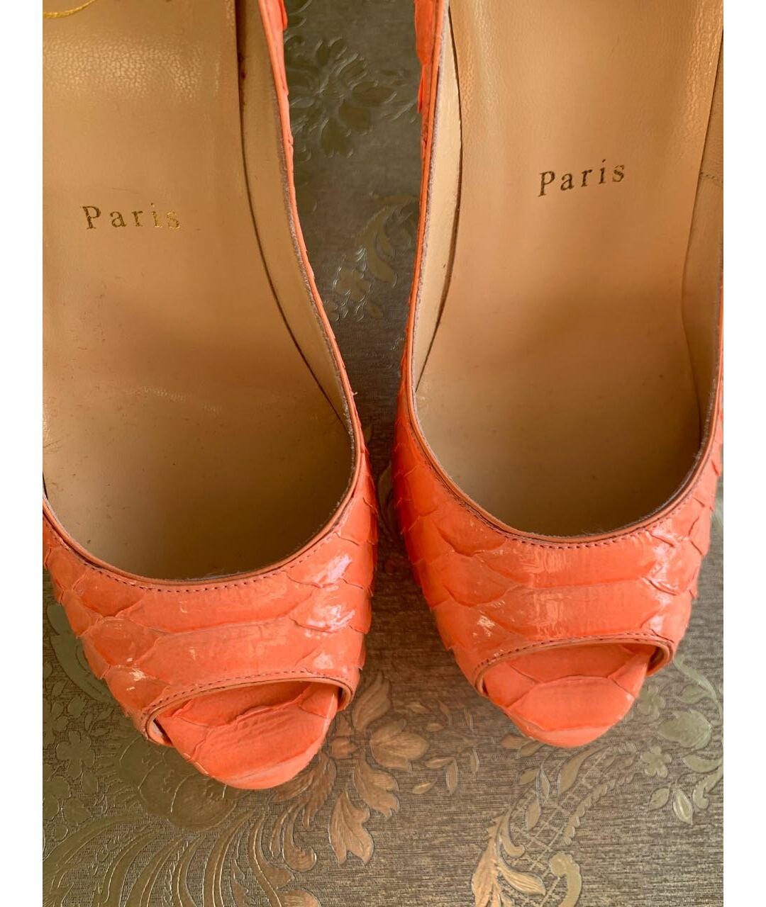 CHRISTIAN LOUBOUTIN Туфли из экзотической кожи, фото 5